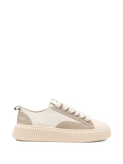 Rhun Logo-detail Sneakers In Neutral
