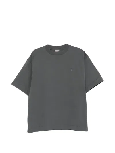 Rhun Logo-detail T-shirt In Brown