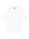 Rhun Logo-embroidered T-shirt In White
