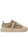 Rhun Low-top Platform Sneakers In Neutral