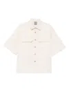 Rhun Short-sleeve Shirt In White