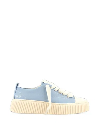 Rhun Treble 2020 Canvas Sneakers In Blue
