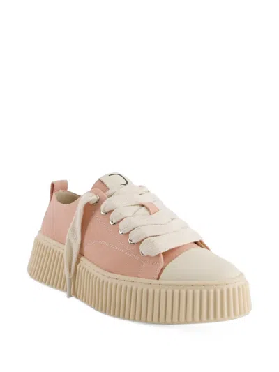 Rhun Treble 2020 Canvas Sneakers In Pink