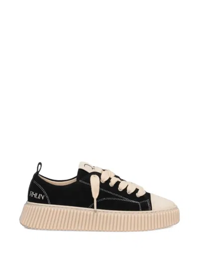 Rhun Treble 2020 Suede Sneakers In Black