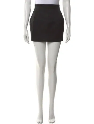 Pre-owned Rhw X Wardrobe Nyc Mini Skirt In Black