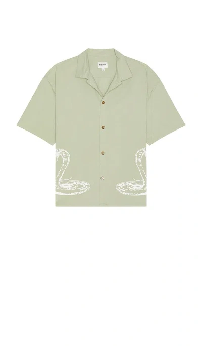 Rhythm Bowlo Shirt In 复古绿