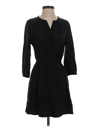 Pre-owned Rhythm Casual Dress In Black