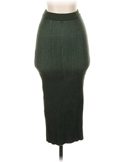 Pre-owned Rhythm Casual Skirt In Green