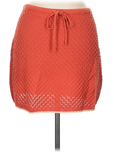 Rhythm Casual Skirt In Orange