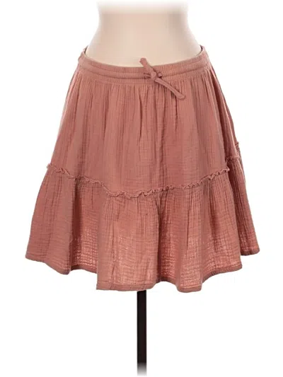 Pre-owned Rhythm Casual Skirt In Pink