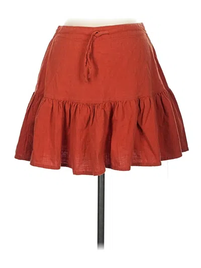 Pre-owned Rhythm Casual Skirt In Red