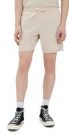 Rhythm Classic Cord Jam Shorts 8 Vintage White In Sand
