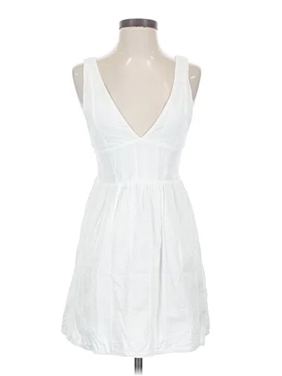 Pre-owned Rhythm Cocktail Dress In White