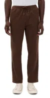 Rhythm Corduroy Jam Pants Brown In Brown