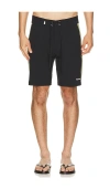 Rhythm Core Swim Trunk In Black