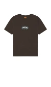 Rhythm Dos Soles Vintage Tee In Black