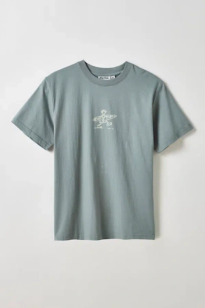 Rhythm Drifter Graphic Tee In Slate, Men's At Urban Outfitters In Gray