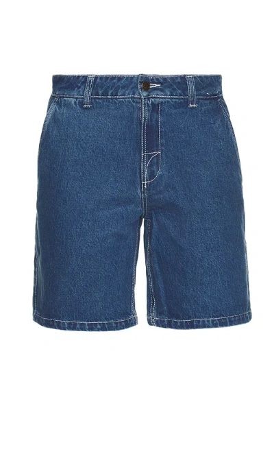 Rhythm Essential Denim Shorts In Blue