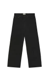 Rhythm Essential Straight Cut Jean In Black