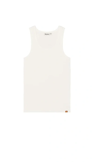 Rhythm Everyday Singlet Tank In Neutral