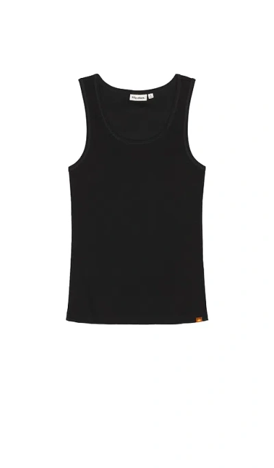 Rhythm Everyday Singlet Tank Top In Black