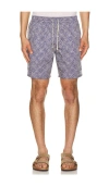 Rhythm Heritage Java Beach Short In Purple