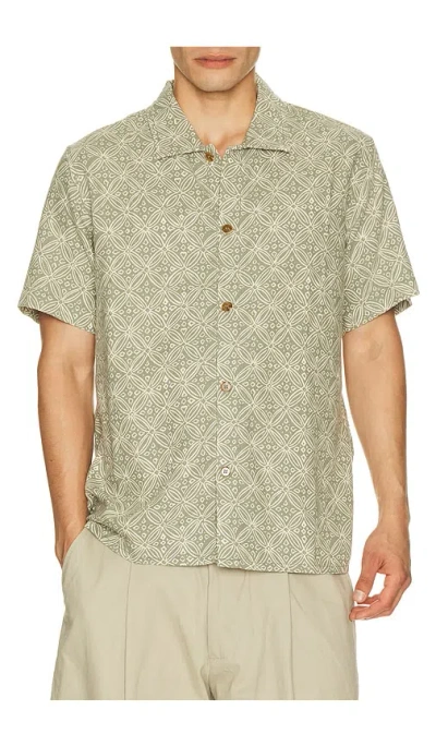 Rhythm Java Shirt In Green