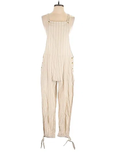 Pre-owned Rhythm Jumpsuit In Ivory