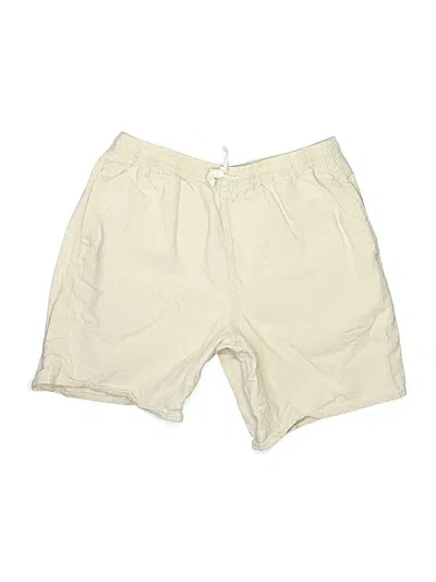Pre-owned Rhythm Khaki Shorts In White
