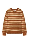Rhythm Knit Sweater In Vintage Stripe
