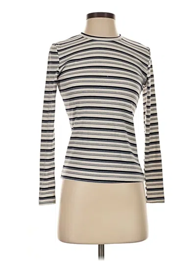 Pre-owned Rhythm Long Sleeve Turtleneck In Ivory