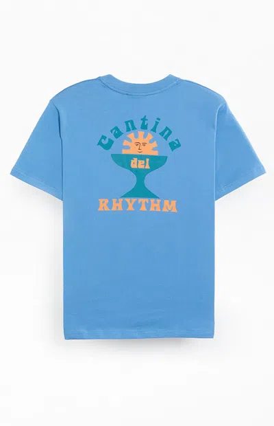 Rhythm Men's Cantina T-shirt In Blue