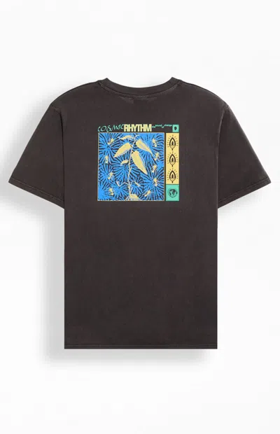 Rhythm Men's Subterranean T-shirt In Black In Brown