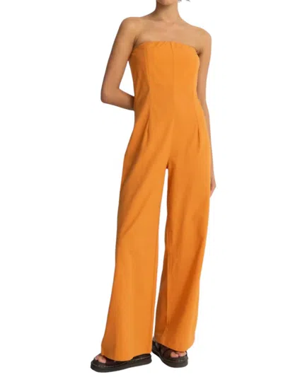 Rhythm Mimi Jumpsuit In Orange