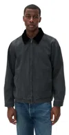 Rhythm Mirissa Jacket Worn Black In Black