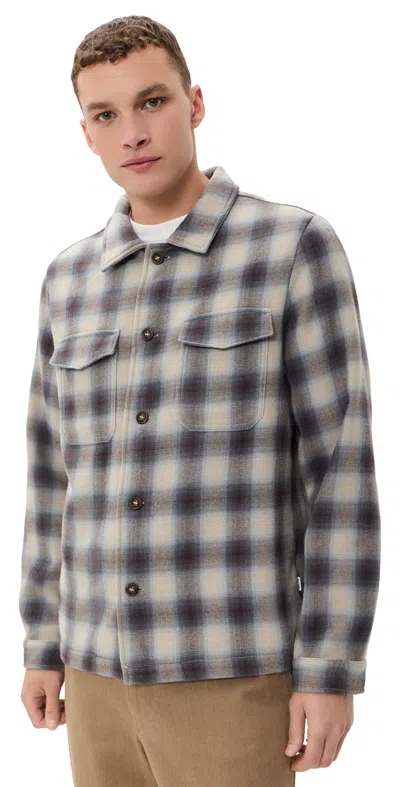 Rhythm Polar Bond Flannel Smoke In Multi