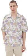 Rhythm Relaxed Floral Camo Short Sleeve Shirt Camo In Camo