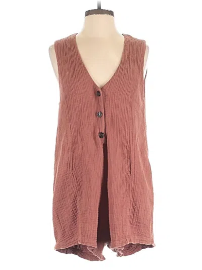 Pre-owned Rhythm Romper In Brown