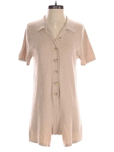 Pre-owned Rhythm Romper In Tan