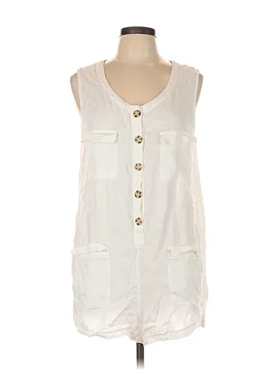Pre-owned Rhythm Romper In White