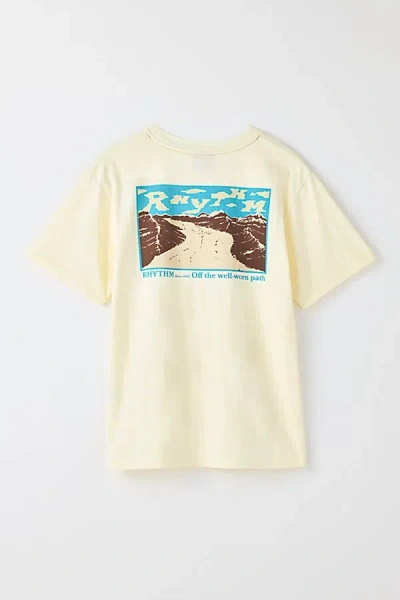 Rhythm Scramble Graphic Tee In Ecru, Men's At Urban Outfitters In Neutral