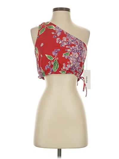 Rhythm Sleeveless Blouse In Red