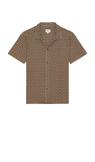 Rhythm Sunday Session Shirt In 棕色