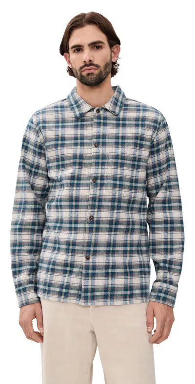 Rhythm Sur Flannel Natural In Brown