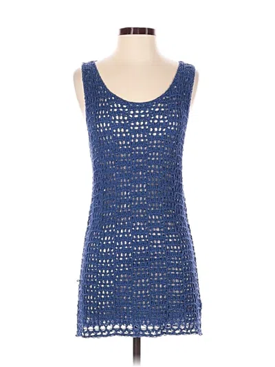 Pre-owned Rhythm Sweater Vest In Blue