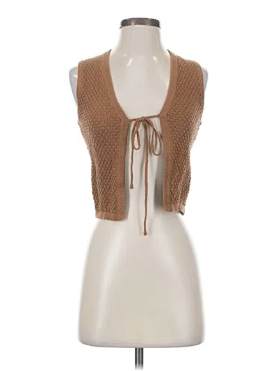 Pre-owned Rhythm Sweater Vest In Brown