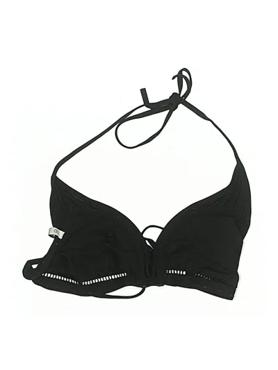 Pre-owned Rhythm Swimsuit Top Black Swimwear
