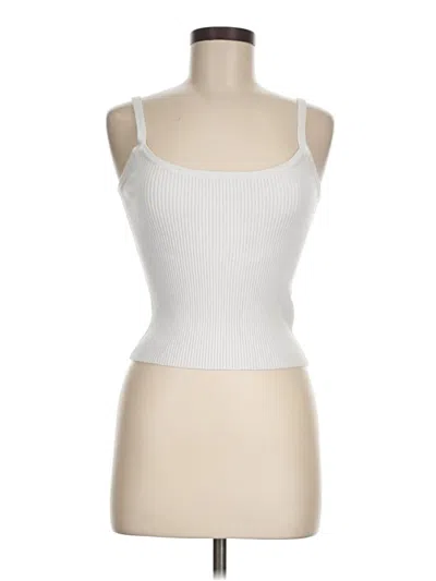 Pre-owned Rhythm Tank Top Ivory Strapless Neckline Tops In White
