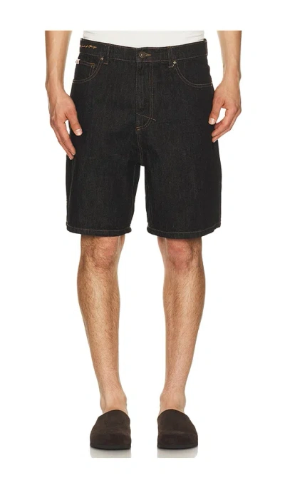 Rhythm Toby Denim Short In Black