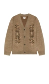 Rhythm Vivaldi Cardigan In Brown
